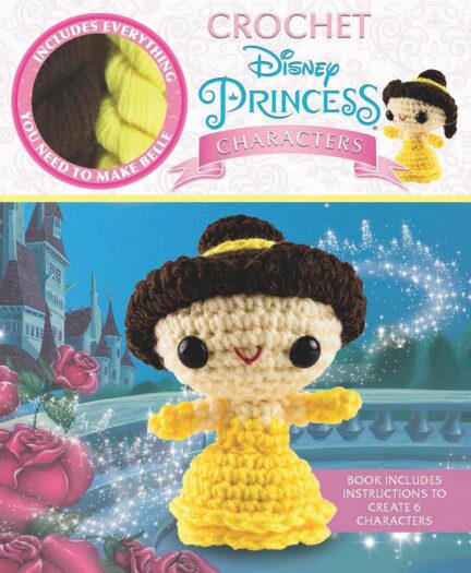 Crochet Disney Princess Characters (6 Character Projects)