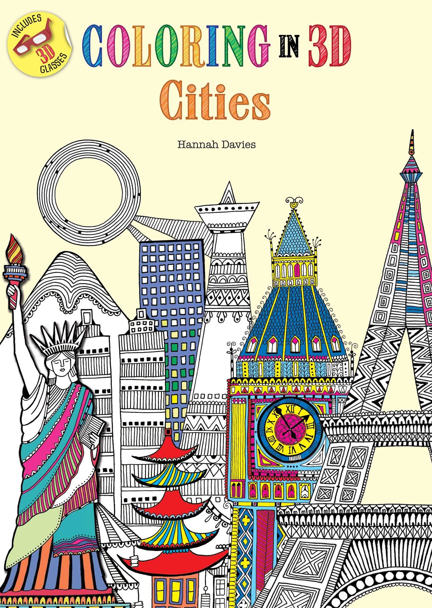 Coloring in 3D Cities | Green Valley Book Fair