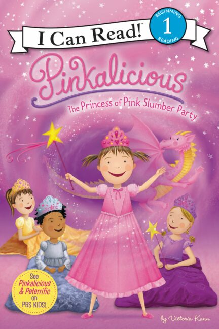 I Can Read! Pinkalicious - The Princess of Pink Slumber Party