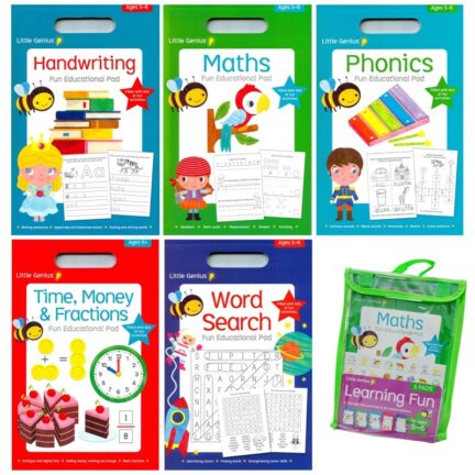 Little Genius Learning Fun 5 Pad Set