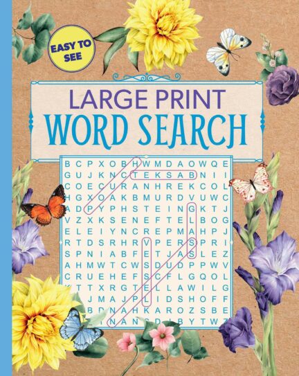 Large Print Word Search