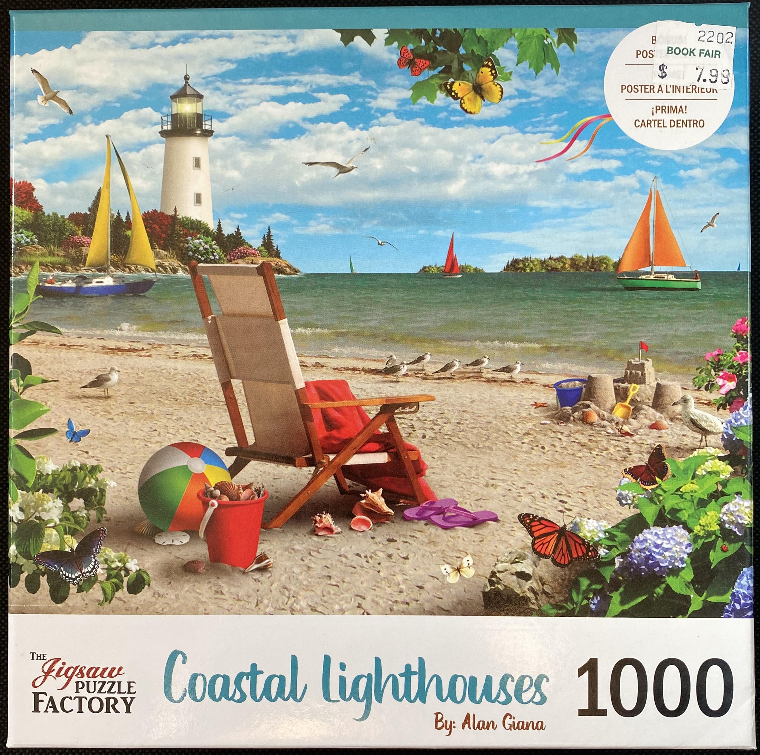 Sail Into Summer 1000 Piece Jigsaw Puzzle