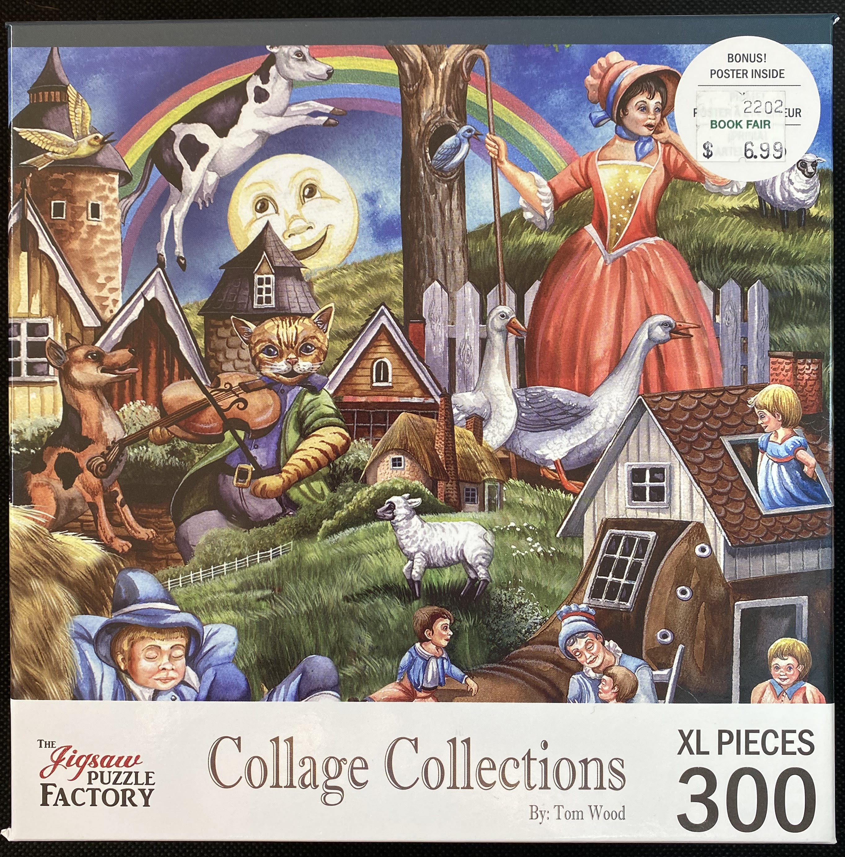 Nursery Rhymes 300 XL Piece Jigsaw Puzzle