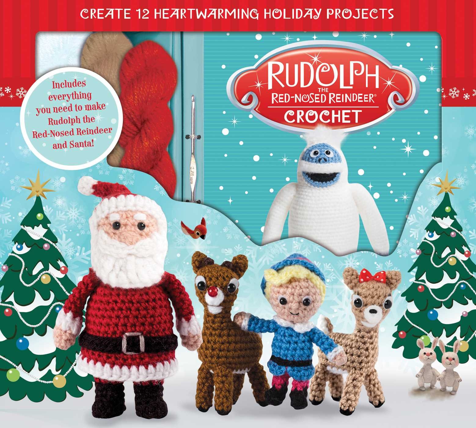 Crochet Rudolph the Red-Nosed Reindeer