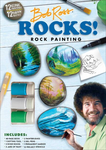 Bob Ross Rocks! Rock Painting