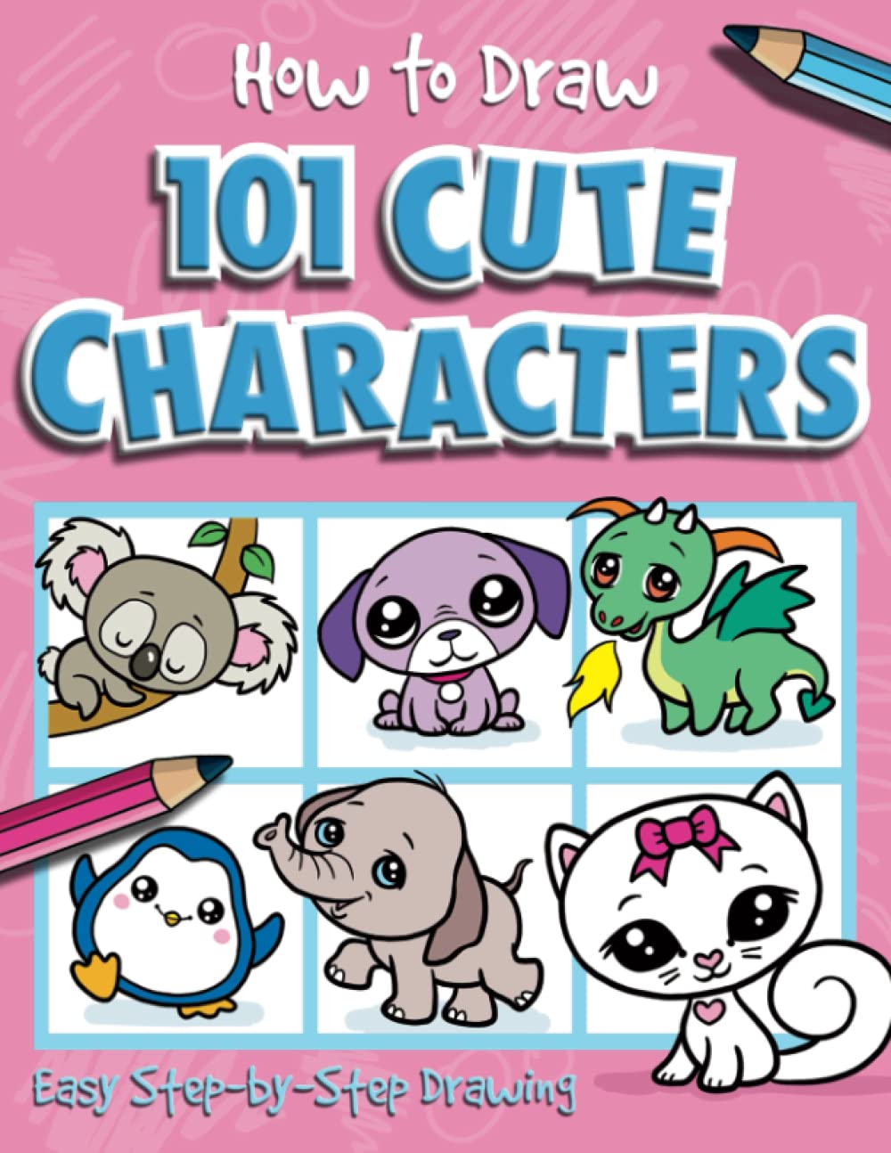 How To Draw 101 Cute Characters Easy Step by Step Drawing Green 