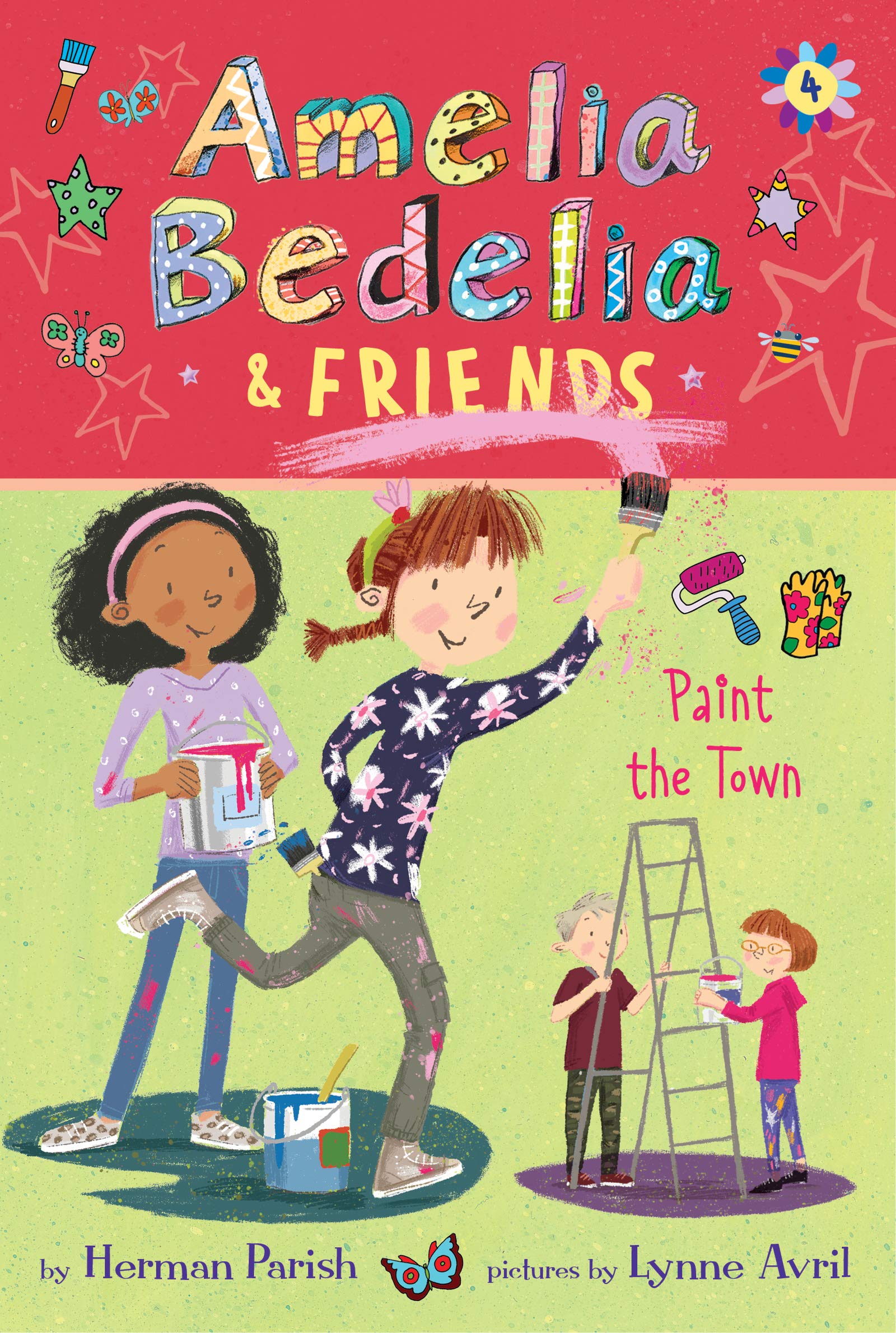 Amelia Bedelia & Friends Paint The Town Book 4: Amelia Bedelia 