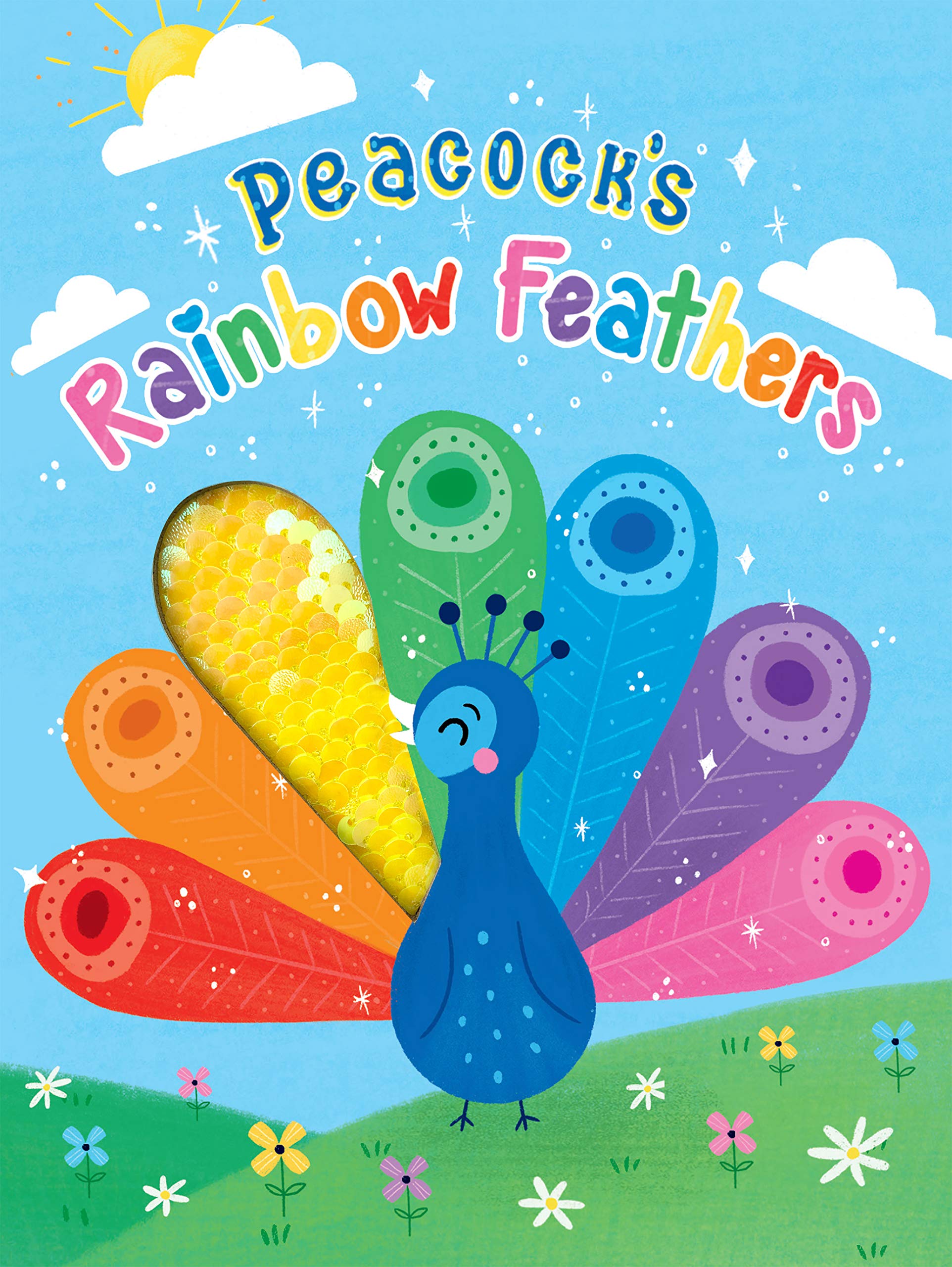 Peacock's Rainbow Feathers