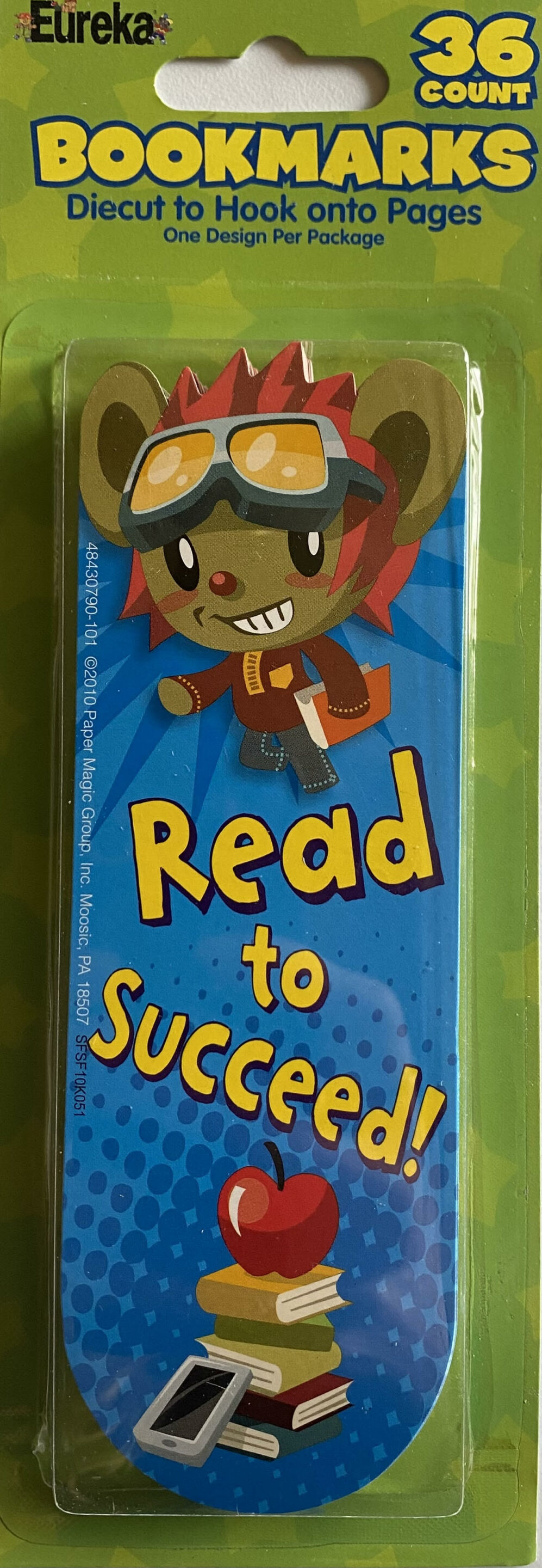 Read to succeed bookmarks 36 count green valley book fair