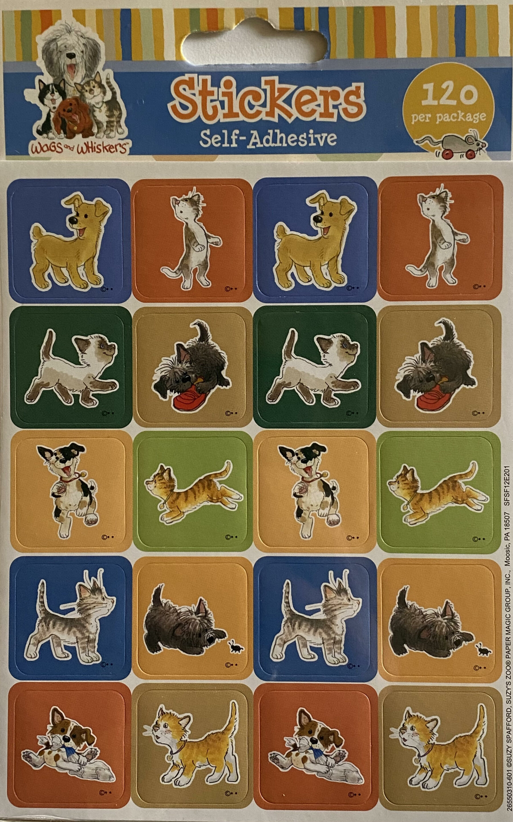 Wags & Whiskers Stickers