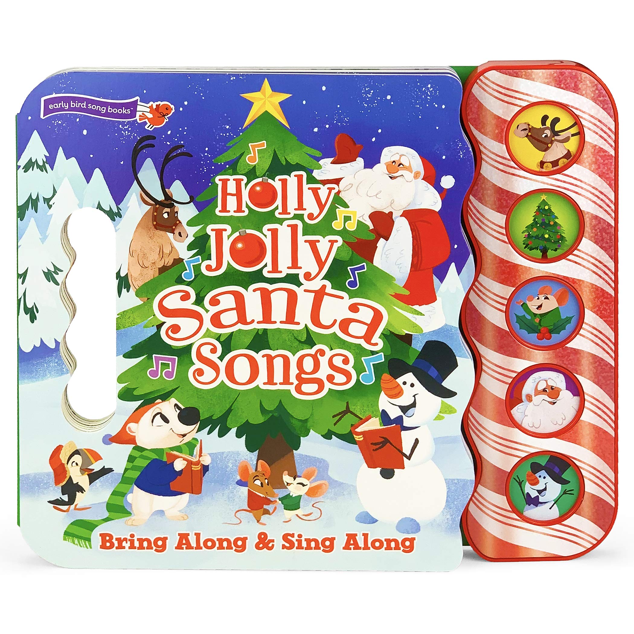 Holly Jolly Santa Songs - With 5 Jolly Christmas Songs!