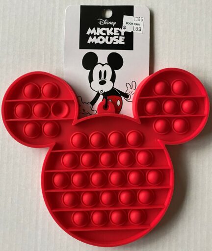 Mickey Mouse Pop It Trivet in Red