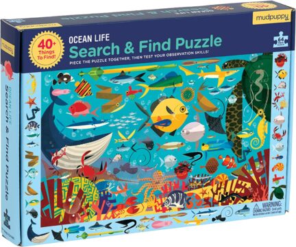 Ocean Life 64 Piece Search & Find Puzzle