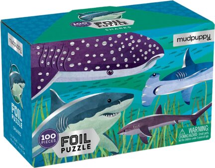 Sharks 100 Piece Foil Puzzle
