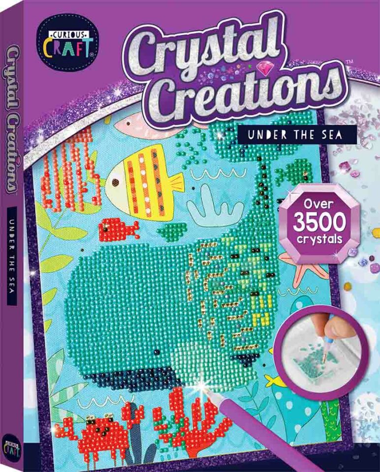 Crystal Creations Under The Sea Includes Over 3500 Crystals Green