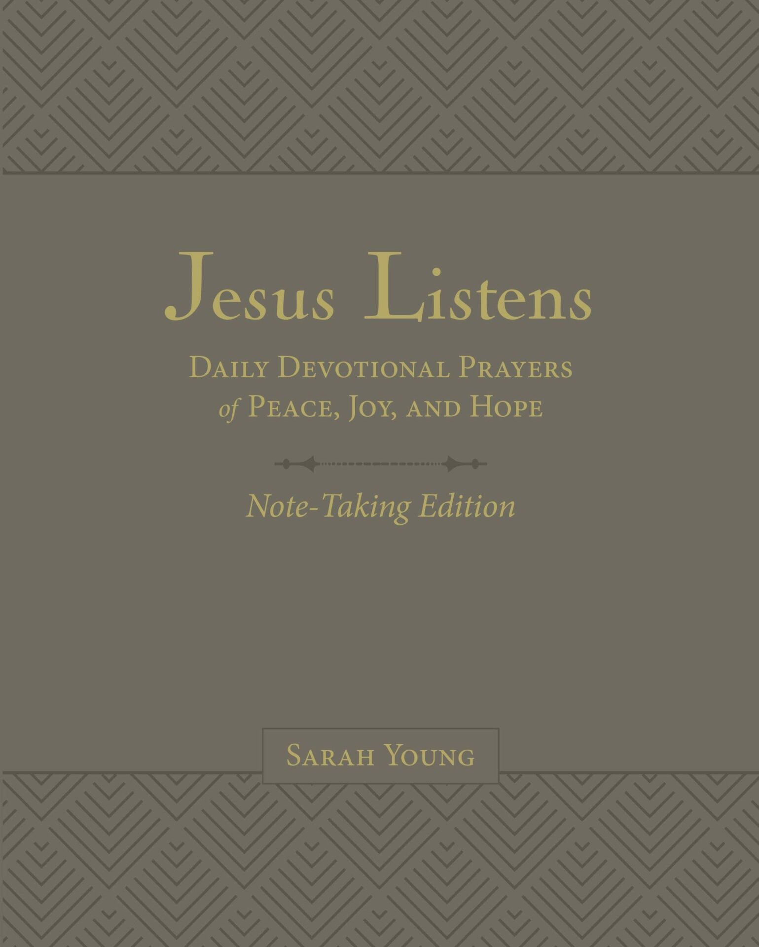 Jesus Listens Note-Taking Edition: Daily Devotional Prayers of Peace ...