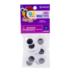 Large Wiggly Eyes 3 Pack - 12 in Each Pack