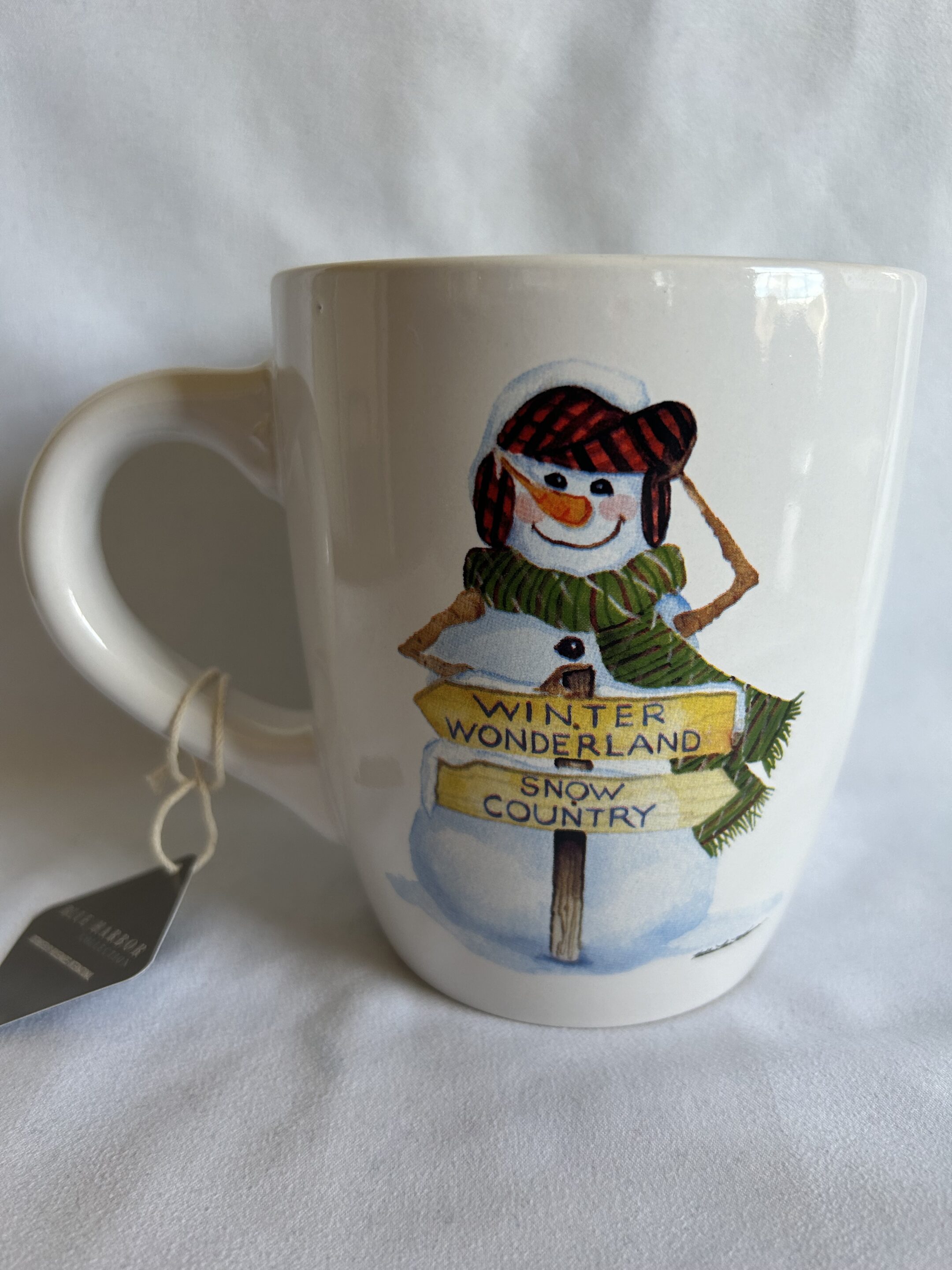 "Winter Wonderland Snow Country" 25oz Snowman Mug