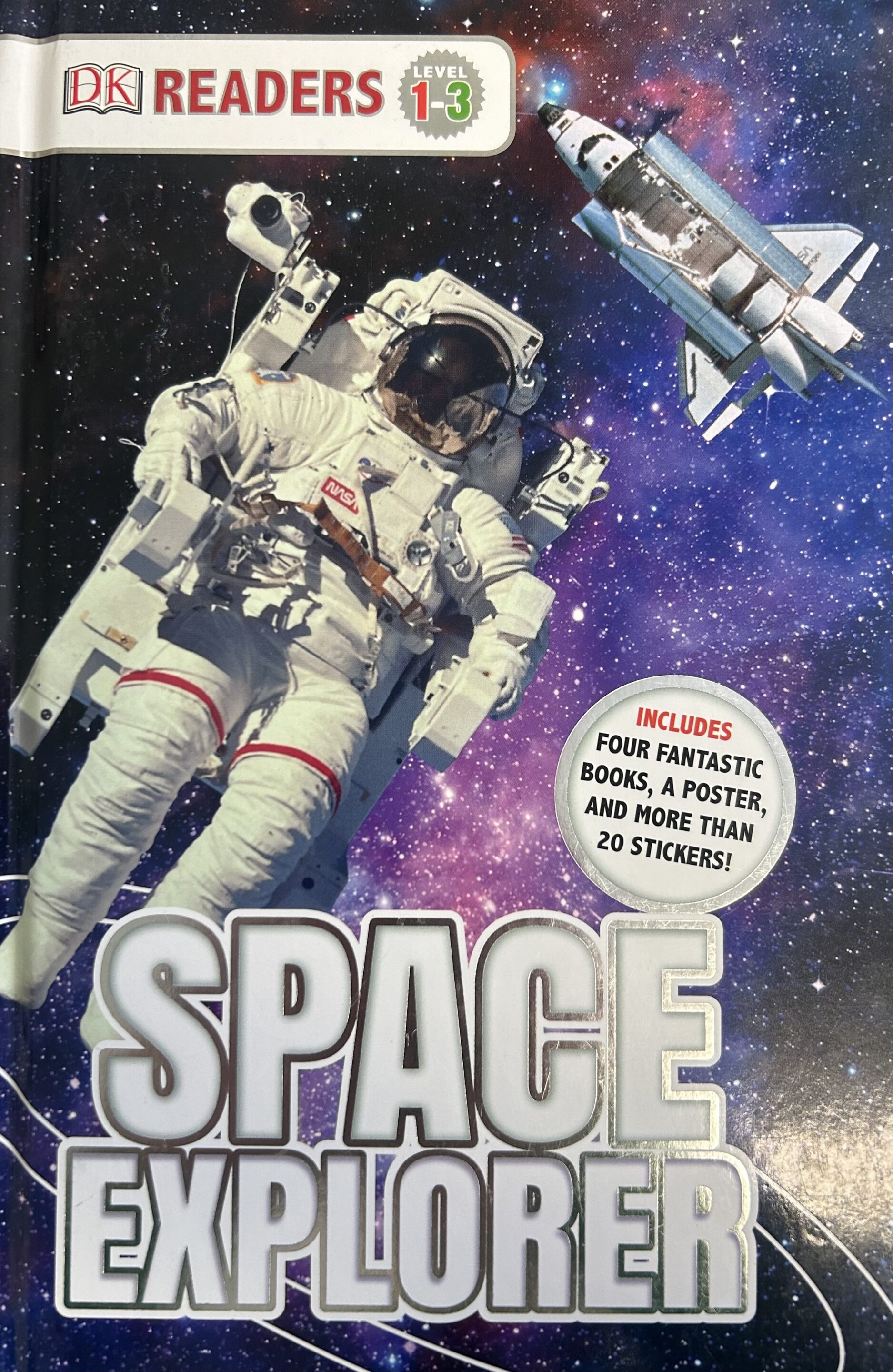 DK Readers Space Explorer 4 Books in 1: Levels 1-3 - Includes 4 Books ...