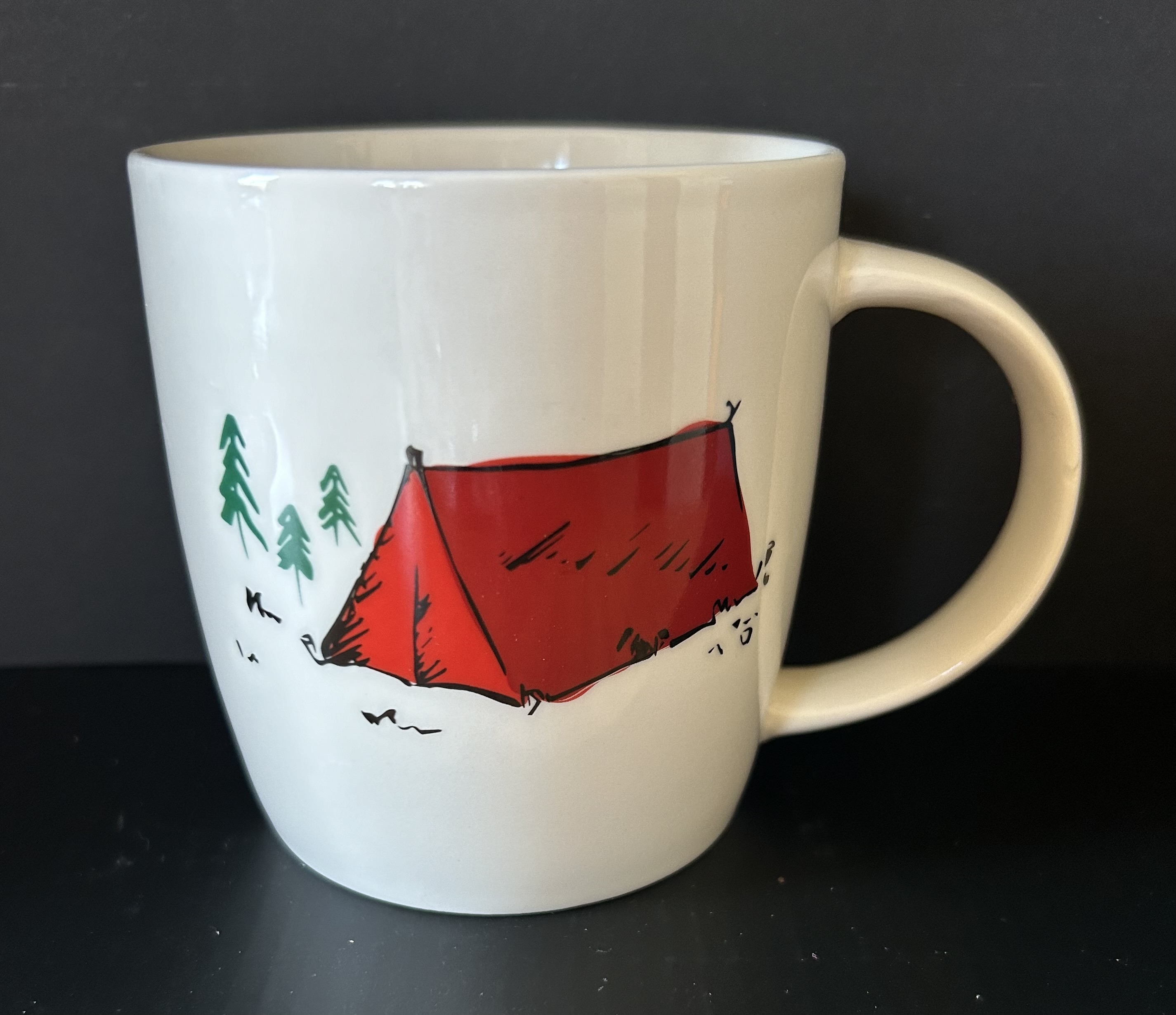 My Love For Camping Is In-Tents 11oz Mug - Image 2