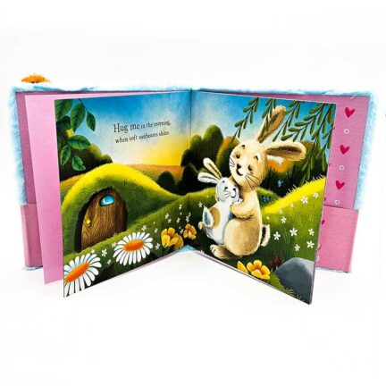 Inside view of Hug Me: A Fluffy, Snuggly Storybook