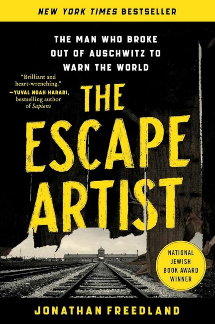 Book cover for The Escape Artist by Jonathan Freedland