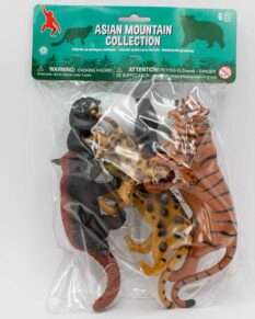 Asian Mountain plastic figurines from Wild Republic