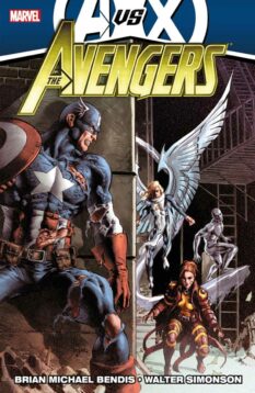 Marvel comic book cover for The Avengers A vs. X by Brian Michael Bendis and Walter Simonson