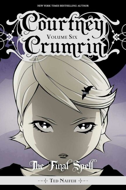 Book cover for Volume 6 of Courtney Crumrin, a graphic novel.