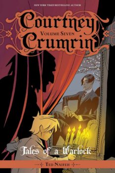 Book cover for Volume 7 of Courtney Crumrin, a graphic novel.