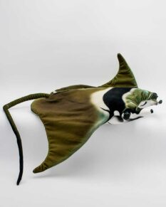 Large devil ray stuffed plush toy from Wild Republic