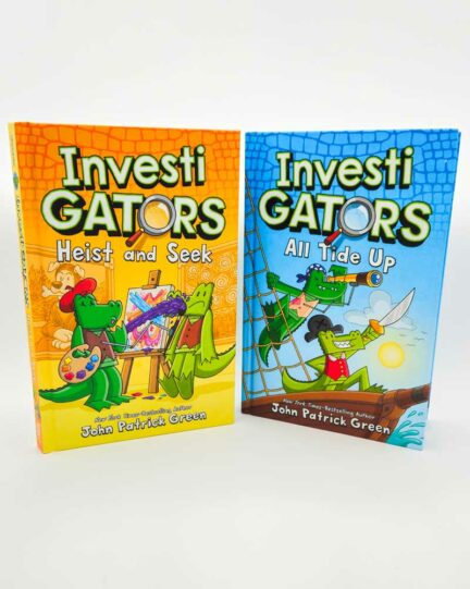 Two InvestiGators books by John Patrick Green