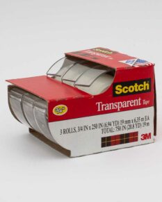 3 pack of Scotch transparent tape