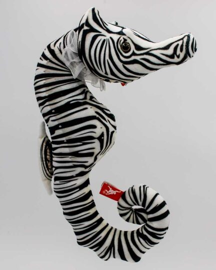 Zebra stripped seahorse stuffed plush toy from Wild Republic