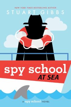 Book cover for Spy School at Sea by Stuart Gibbs
