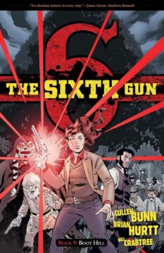 Book cover for volume 9 of The Sixth Sun graphic novel.