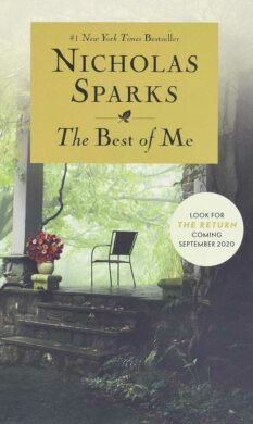 Book cover for The Best of Me by Nicholas Sparks