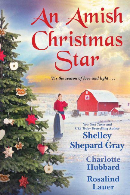 Book cover for An Amish Christmas Star by Shelley Shepard Grey, Charlotte Hubbard, and Rosalind Lauer