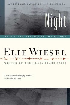 Book cover for Night by Elie Wiesel