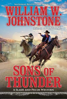 Book cover for Sons of Thunder by William Johnstone and J.A. Johnstone