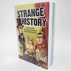 Four-book set of Strange History, Strange Crime, Strange Hollywood, and Strange Science