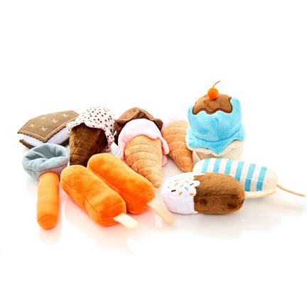 Ice cream plush toys