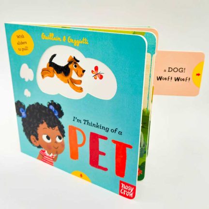 The book I'm Thinking of a Pet by Charlotte and Adam Guillain