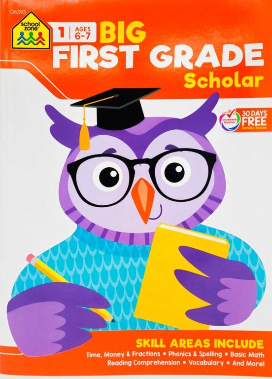 Big First Grade Scholar: Grade 1, Ages 6-7 | Green Valley Book Fair
