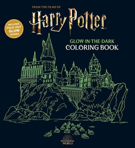 Harry Potter Glow-in-the-Dark Coloring Book