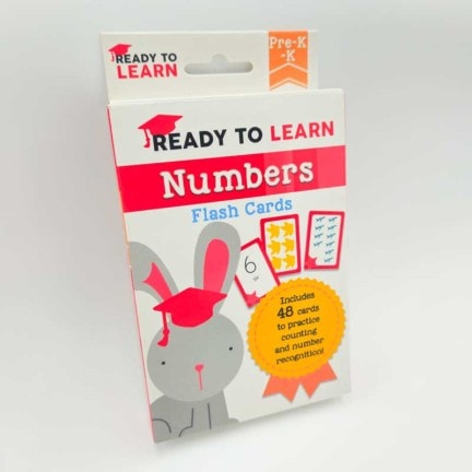 Ready to Learn: Numbers Flash Cards