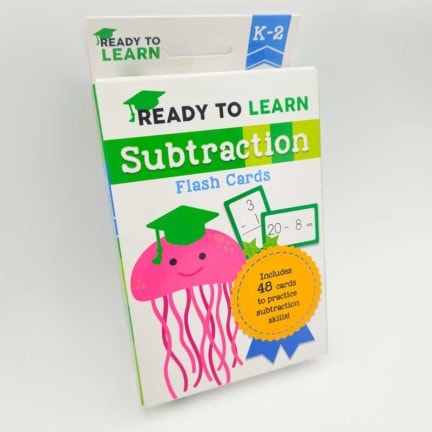 Ready to Learn: Subtraction Flash Cards