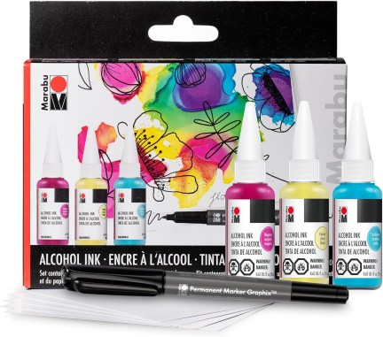 Marabu Alcohol Ink set, 20ml
