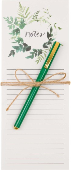 Fern Notepad & Pen