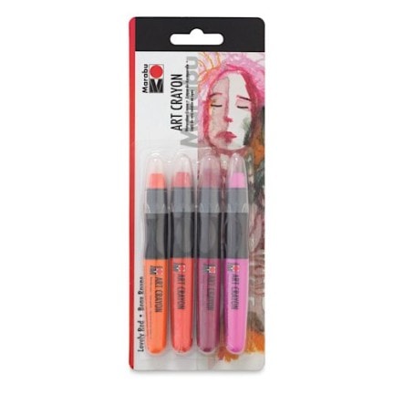 Marabu Art Crayon set of 4